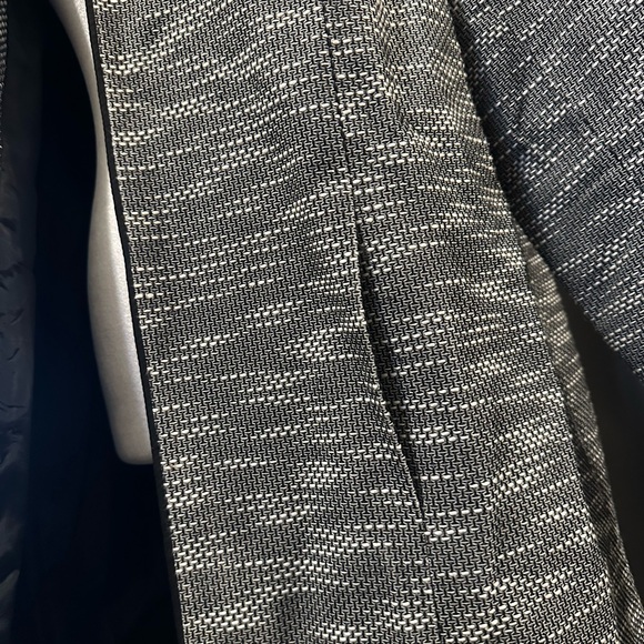 Worthington Black and White Textured Blazer - Picture 4 of 11